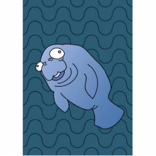 Photo Sculpture Cute Manatee Hugger Cartographier animal
