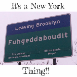 Photo Sculpture Départ de Brooklyn New York Fuhgeddaboudit