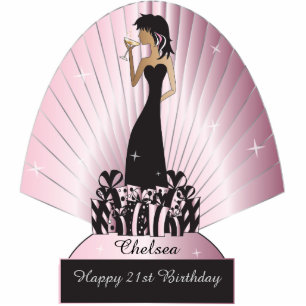 Photo Sculpture Diva Party Girl