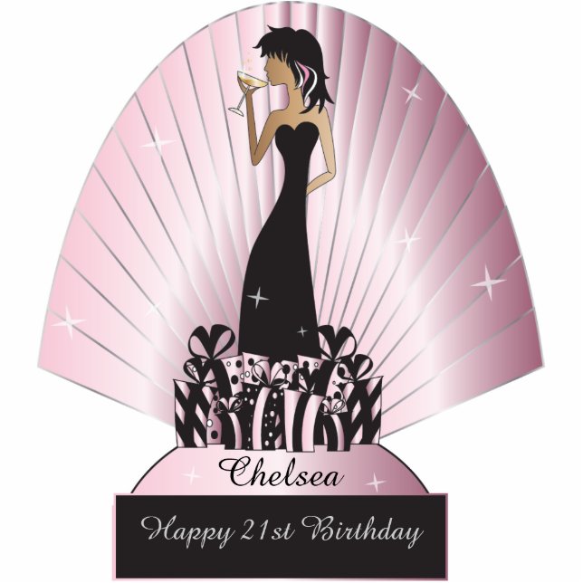 Photo Sculpture Diva Party Girl (Devant)