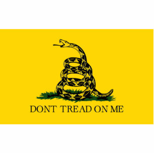 Photo Sculpture Dont Tread On Me - Drapeau Gadsden