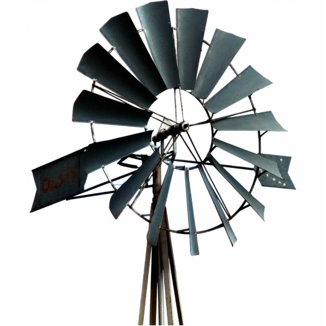 Photo Sculpture Énergie alternative - Pinwheel Wmill Power (Devant)