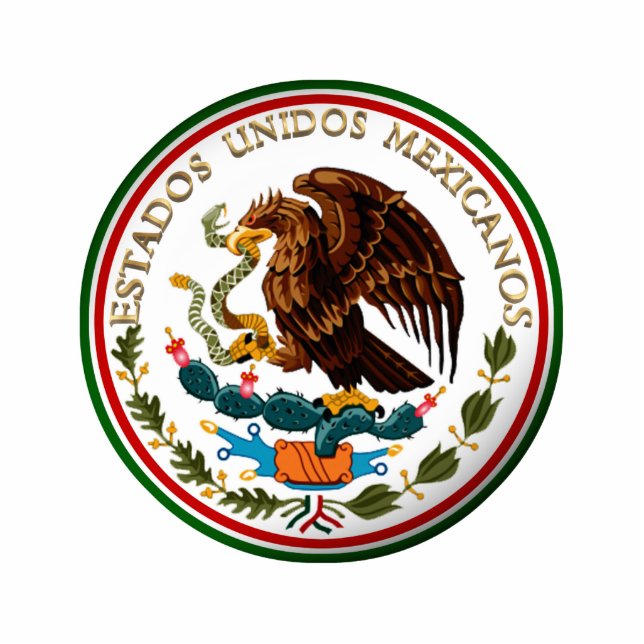 Photo Sculpture Estados Unidos Mexicanos (Aigle du drapeau mexicai (Devant)