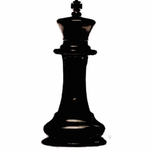 Photo Sculpture Faites votre propre roi de noir de jeu d'échecs