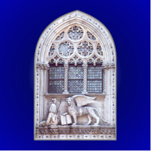 Photo Sculpture Fenêtre de lion à ailes par Marco de San