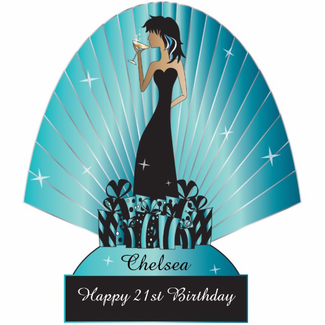 Photo Sculpture Fille de partie de diva (Devant)