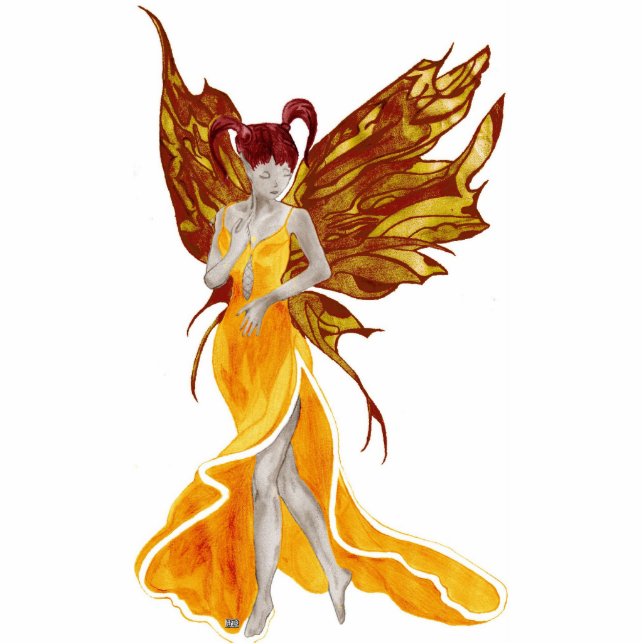 Photo Sculpture Flutterby Fae (Faisceau de soleil) Sculpture acryl (Devant)