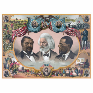 Photo Sculpture Fr3d3rick Bailey Douglass avec Black Abolitionnist