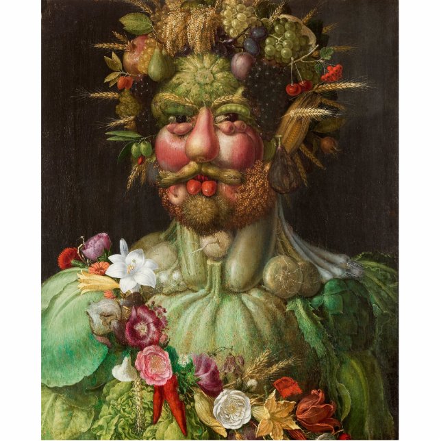 Photo Sculpture Giuseppe Arcimboldo - Vertumnus (Devant)