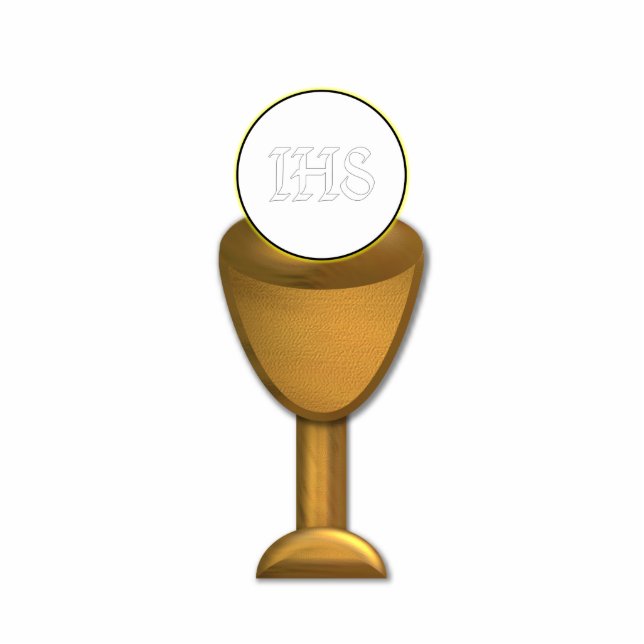 Photo Sculpture Golden Chalice and Host (Devant)