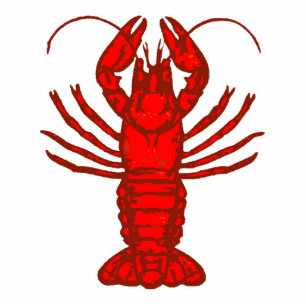 Photo Sculpture Grand homard ou écrevisses rouge