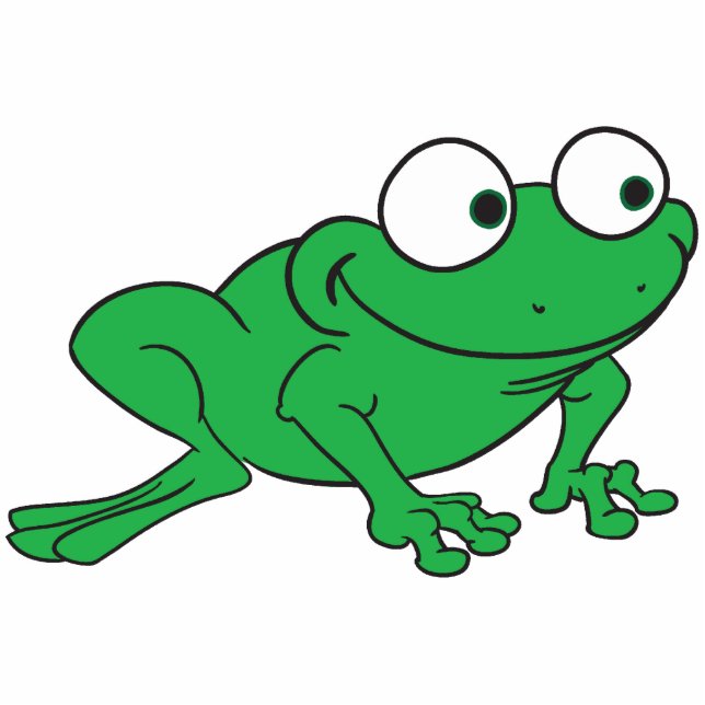 Photo Sculpture Grenouille verte soloe (Devant)