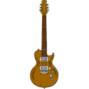 Photo Sculpture Guitare en bois
