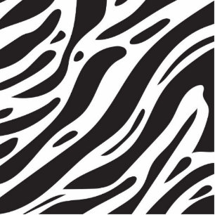 Photo Sculpture Impression Zebra