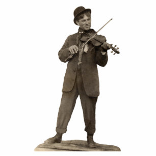 Photo Sculpture Joueur 3D personnalisable de violon de violon