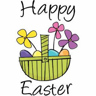 Photo Sculpture Joyeux panier de Pâques