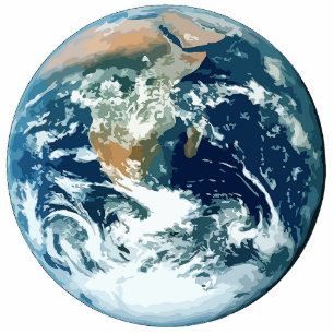 Photo Sculpture La terre de planète