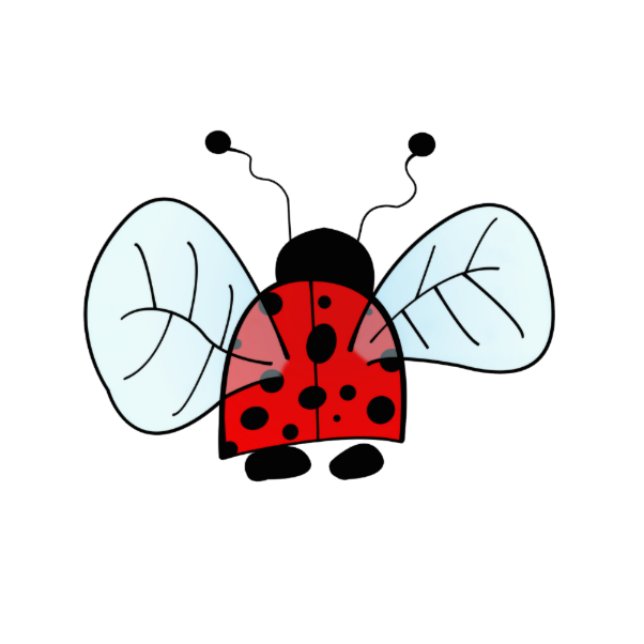 Photo Sculpture Ladybug (Devant)