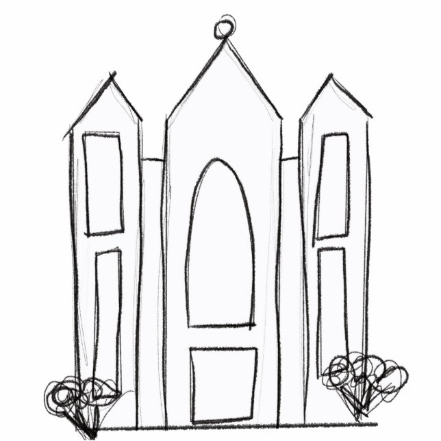 Photo Sculpture LDS Salt Lake City (Devant)