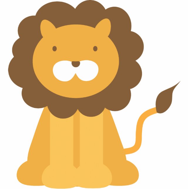 Photo Sculpture Lion caricature (Devant)