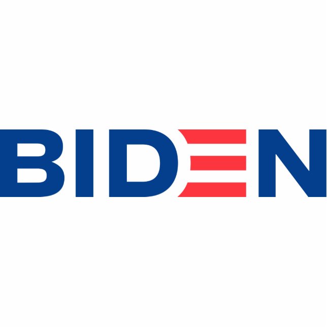 Photo Sculpture Logo Joe Biden (Devant)