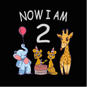 Photo Sculpture Maintenant, j'ai 2 ans 2e anniversaire au Zoo