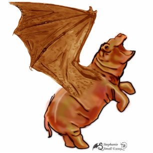 Photo Sculpture Maison Hippopotame Hippopotame Chat Dragon Monster