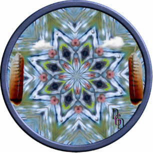 Photo Sculpture Mandela de l'eau