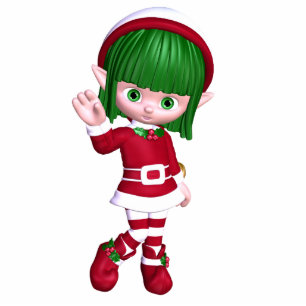 Photo Sculpture Noël Elf