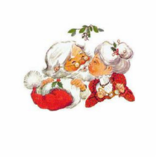 Photo Sculpture Père Noël et Mme Clause
