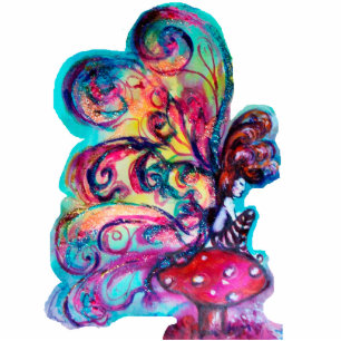 Photo Sculpture Petit Elfe de Champignons