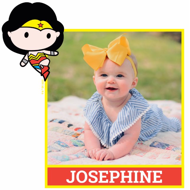 Photo Sculpture Photo personnalisée Femme-mère de Chibi Wonder (Devant)