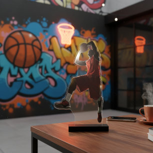 Photo Sculpture Photo Statuette du joueur de basket-ball personnal
