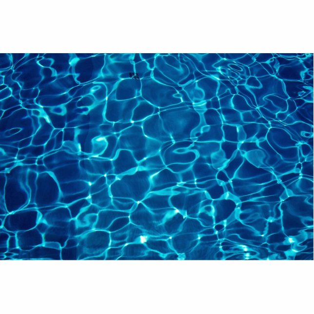 Photo Sculpture Réflexion de l'eau dans la piscine, résumé (Devant)