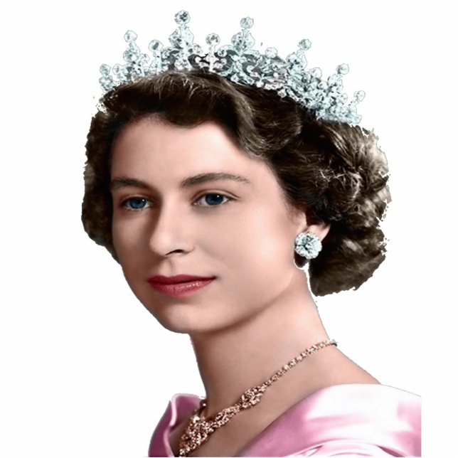 Photo Sculpture Reina de Inglaterra1 (Devant)