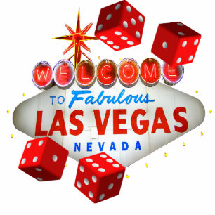 Photo Sculpture Sculpture bienvenue en photo de Las Vegas de