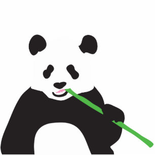 Photo Sculpture Sculpture en photo de panda