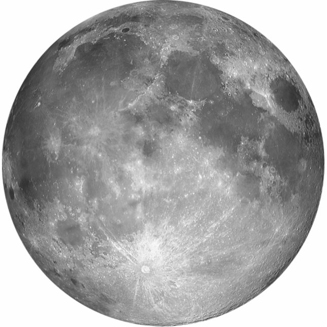 Photo Sculpture Sculpture en photo de Pleine lune (Devant)