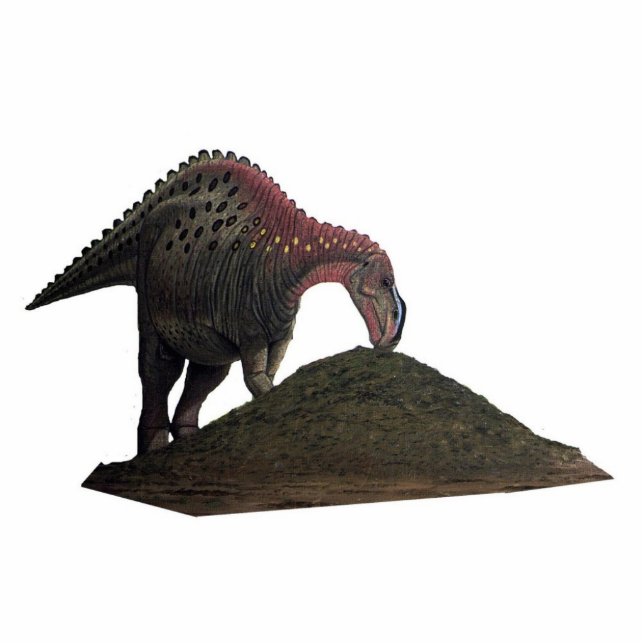 Photo Sculpture Sculpture Kritosaurus Greg Paul en photo de (Devant)