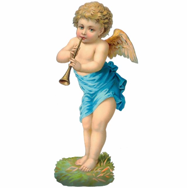 Photo Sculpture Sculpture photo Cherub vintage (Devant)