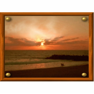 Photo Sculpture Sculpture photo du cadre du lever du soleil
