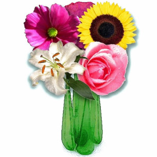 Photo Sculpture Sculpture photo Vase Fleurs