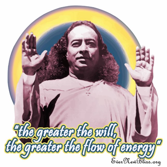 Photo Sculpture Sculpture PY02 en photo de Yogananda (Devant)