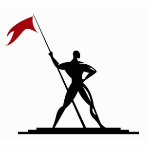 Photo Sculpture Seigneur Press Logo Statue de marcheur