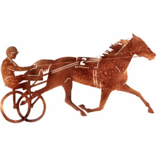 Photo Sculpture Silhouette Brown de meneur de train