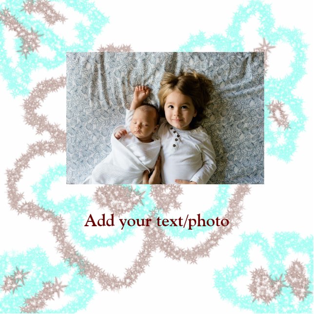 Photo Sculpture simple minimum AJOUTER VOTRE PHOTO TEXTE parties s (Devant)