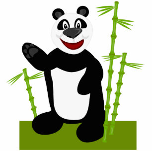 Photo Sculpture Super Cute Panda Kawaii Ours Cartographie Art