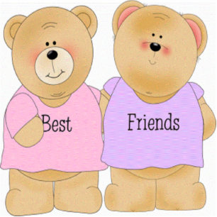 Photo Sculpture Teddy Bear Best Friends Sculpture