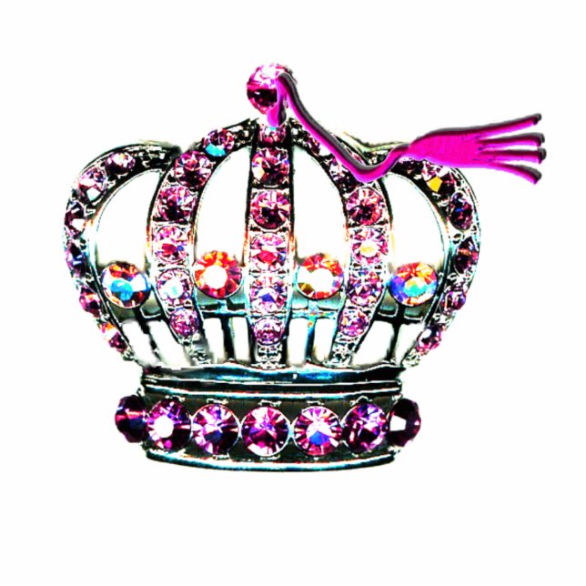 Photo Sculpture Tiara avec Graduation Tassle sculpture (Devant)