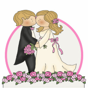 Photo Sculpture Toppers de gâteaux mariages